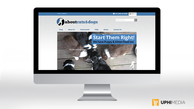 About Cats and Dogs – Website